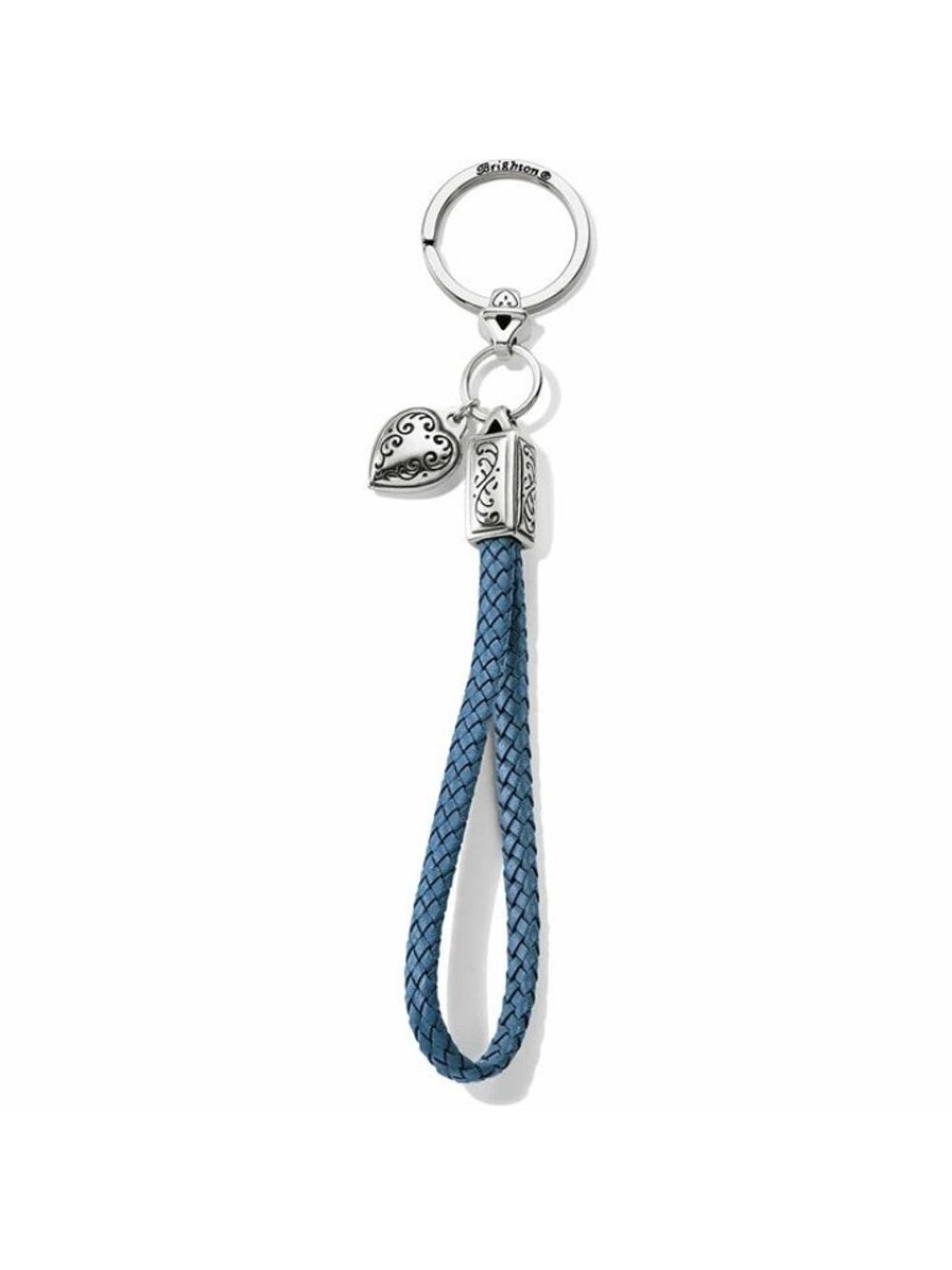 Brighton Kings Road Key Fob NWT $55 E10166 Canyon Blue